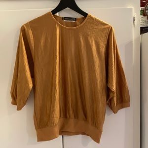 Silver King / Kiliwatch Silk Textured 3/4 Sleeve Top